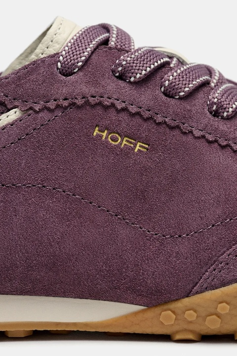 Hoff sneakersy skórzane BRIDGE damskie kolor fioletowy 22561028 - zdjęcie produktu nr 2