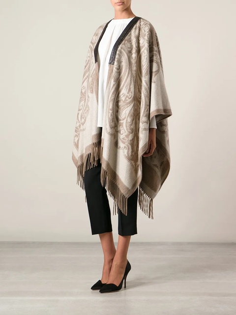 ETRO pilled solid hoodie - Neutrals - zdjęcie produktu nr 1