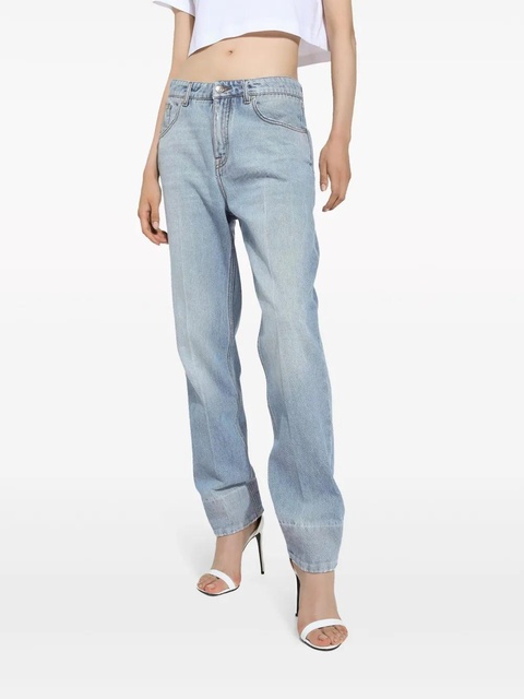 Dolce & Gabbana mid-rise boyfriend-fit jeans - Blue - zdjęcie produktu nr 2