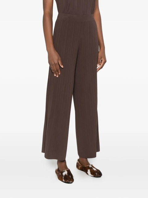 Weekend Max Mara plissé-pleated trousers - Brown - zdjęcie produktu nr 2
