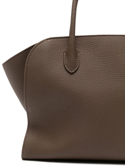 The Row Marlo leather tote bag - Brown - zdjęcie produktu nr 2