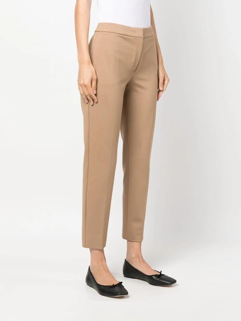 Max Mara mid-rise cropped trousers - Neutrals - zdjęcie produktu nr 2