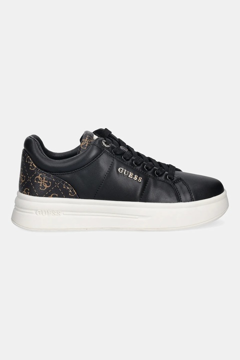 Guess sneakersy WELLI damskie kolor czarny FLFWLL PEL12 - zdjęcie produktu nr 2