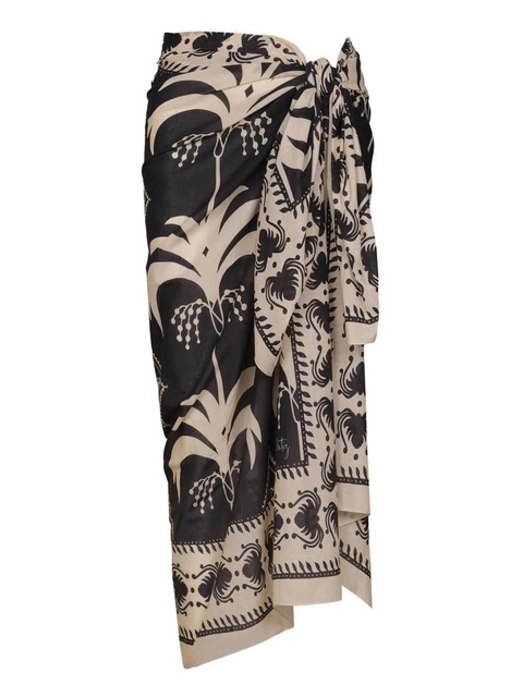 Johanna Ortiz Dance Of Pareo beach cover-up - Black - zdjęcie produktu nr 2