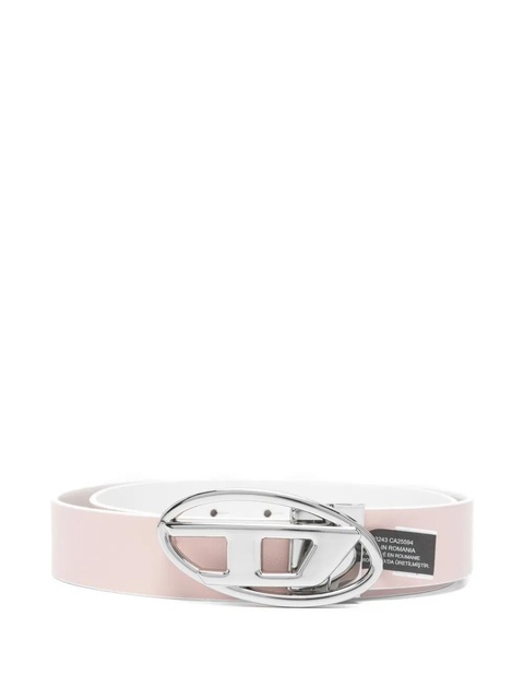 Diesel logo buckle belt - White - zdjęcie produktu nr 1