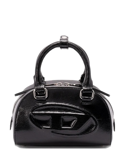 Diesel Dome logo-embossed satchel - Black - zdjęcie produktu nr 2