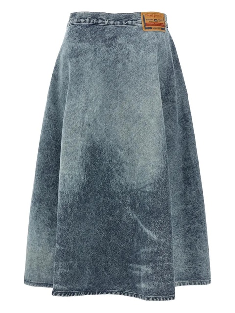 Diesel stone-washed denim skirt - Blue - zdjęcie produktu nr 1
