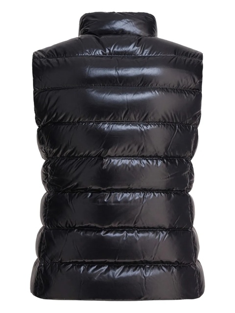 Moncler logo-patch quilted gilet - Black - zdjęcie produktu nr 2