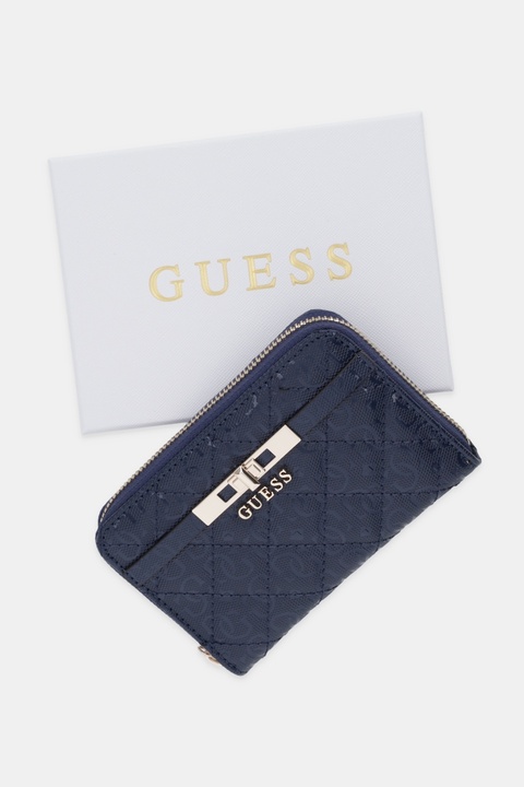 Guess portfel IDRA damski kolor granatowy SWGG81 57140 - zdjęcie produktu nr 1