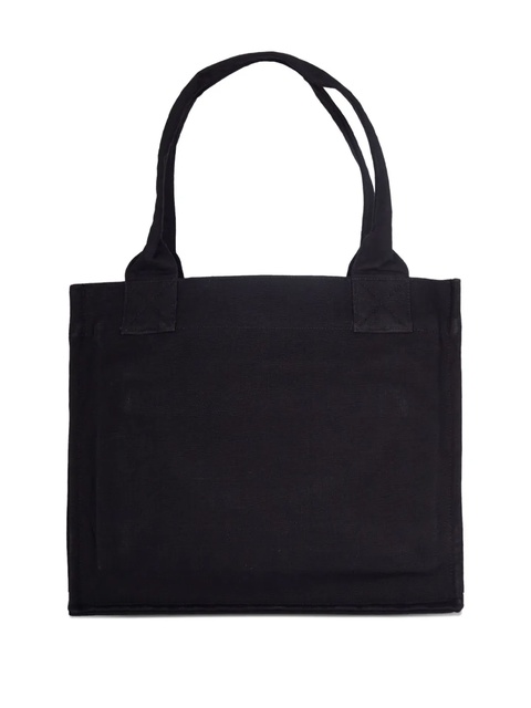 GANNI logo-print tote bag - Black - zdjęcie produktu nr 2