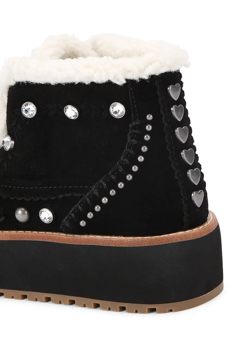 Kurt Geiger London śniegowce zamszowe Mansion Cosy Boot kolor czarny 4993900029 - zdjęcie produktu nr 1