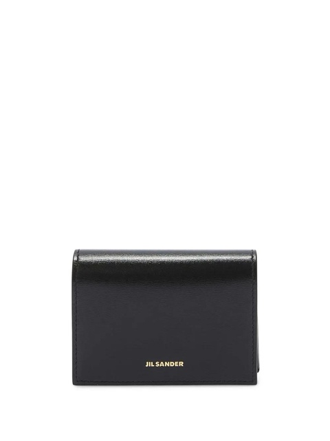Jil Sander logo-lettering card holder - Black - zdjęcie produktu nr 1