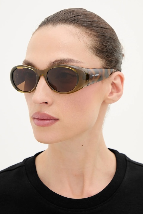 Saint Laurent okulary przeciwsłoneczne damskie SL 736 - zdjęcie produktu nr 1