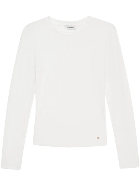 ANINE BING Jo T-shirt - White - zdjęcie produktu nr 1