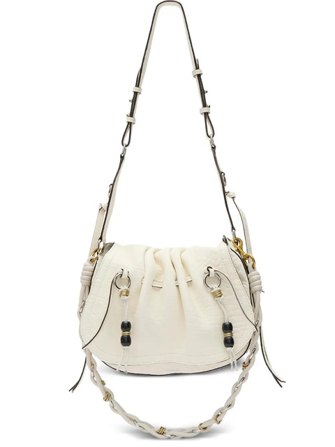 ISABEL MARANT Bolton leather shoulder bag - White - zdjęcie produktu nr 1