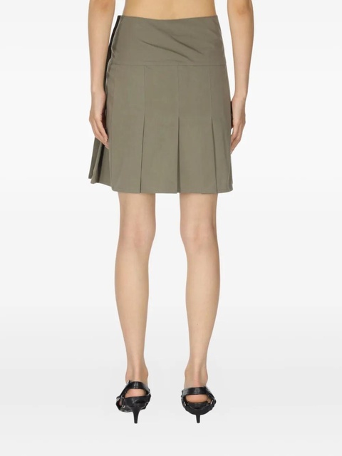 OUR LEGACY pleated girdle skirt - Green - zdjęcie produktu nr 2