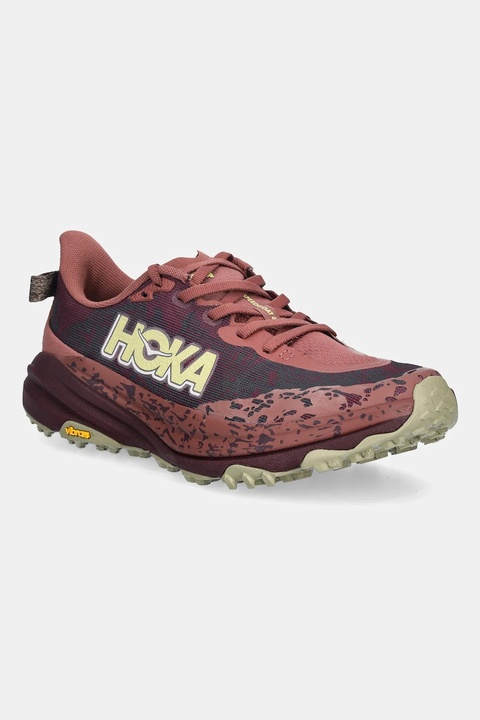 Hoka buty Speedgoat 6 damskie kolor czerwony 1147811 - zdjęcie produktu nr 1