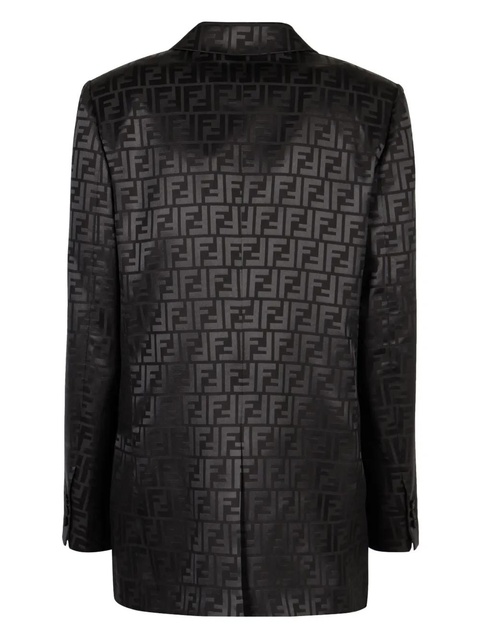 FENDI silk blazer - Black - zdjęcie produktu nr 2