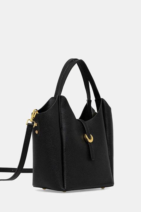 Answear.LAB torebka skórzana kolor czarny - zdjęcie produktu nr 1