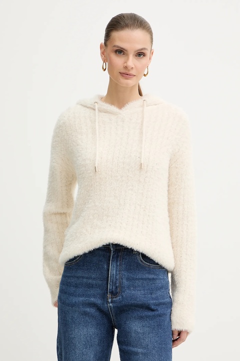 Morgan sweter damski kolor beżowy MCOCO - zdjęcie produktu nr 1