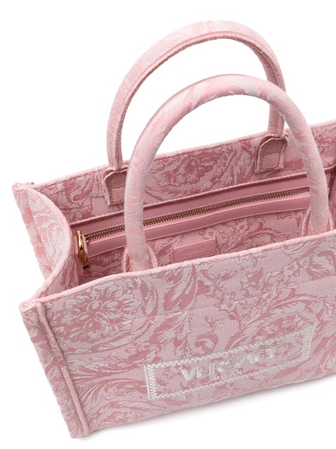 Versace small Barocco Athena tote bag - Pink - zdjęcie produktu nr 2