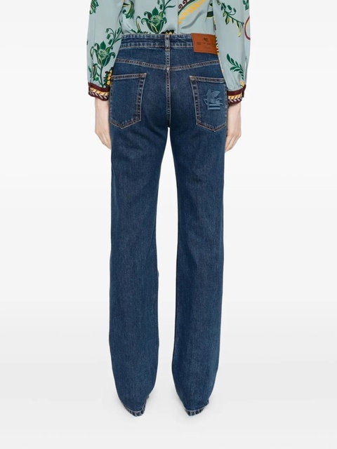 ETRO high-waisted straight jeans - Blue - zdjęcie produktu nr 2