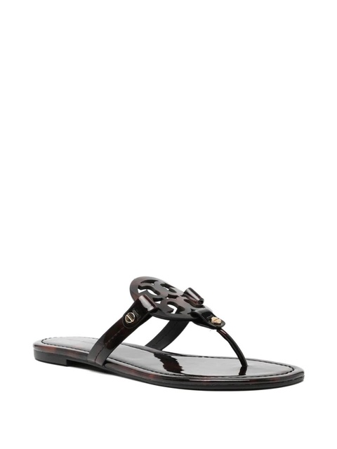 Tory Burch logo sandals - Brown - zdjęcie produktu nr 2