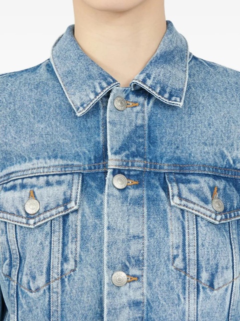 MM6 Maison Margiela light-wash denim jacket - Blue - zdjęcie produktu nr 2