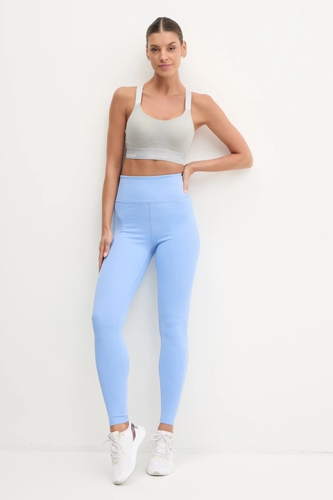 Calvin Klein Performance legginsy treningowe kolor niebieski gładkie LVGWS5L612 - zdjęcie produktu nr 1