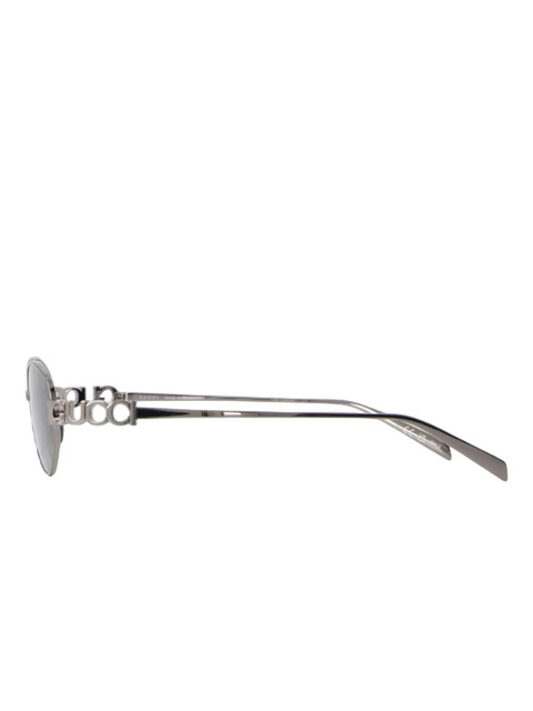 Gucci Eyewear oval-frame sunglasses - Grey - zdjęcie produktu nr 2