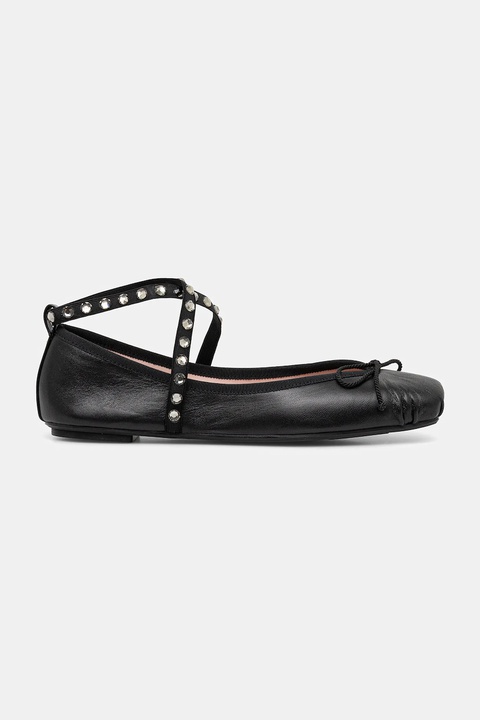 Pretty Ballerinas baleriny skórzane Kristen kolor czarny 52649_001 - zdjęcie produktu nr 2