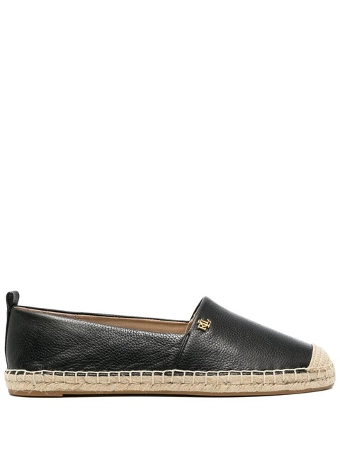 Lauren Ralph Lauren Cameryn leather espadrilles - Black - zdjęcie produktu nr 1