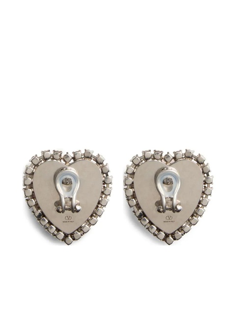Valentino Garavani Coeur Hyperbole earrings - Silver - zdjęcie produktu nr 2