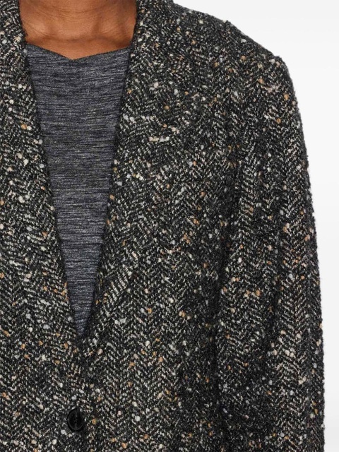 MARANT ÉTOILE Hayden single-breasted blazer - Black - zdjęcie produktu nr 2