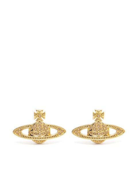 Vivienne Westwood Mini Bas Relief stud earrings - Gold - zdjęcie produktu nr 1