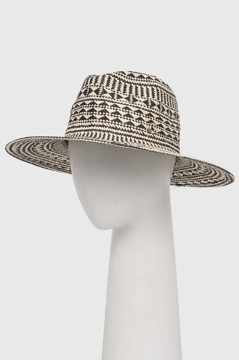 Guess kapelusz FEDORA kolor czarny AW9495 COT01 - zdjęcie produktu nr 1