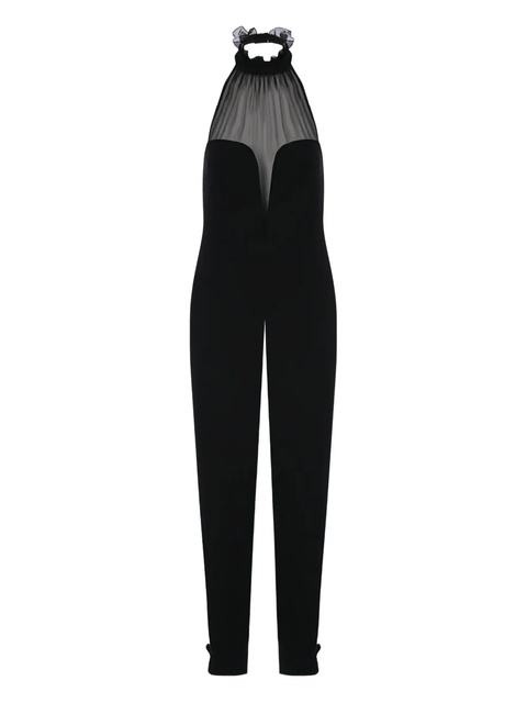 Saint Laurent halterneck jumpsuit - Black - zdjęcie produktu nr 1