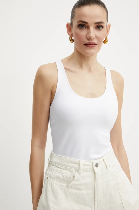 Armani Exchange top kolor biały XW000829 AF13729 - zdjęcie produktu nr 2