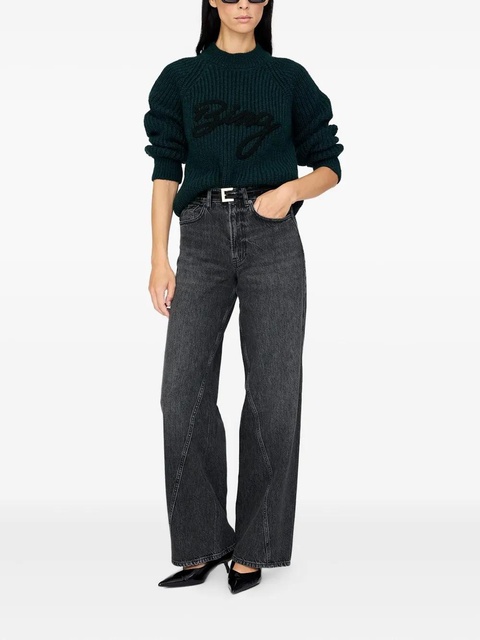 ANINE BING Kendrick jumper - Green - zdjęcie produktu nr 1