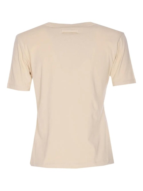 Jean Paul Gaultier logo-print crew-neck T-shirt - Neutrals - zdjęcie produktu nr 1