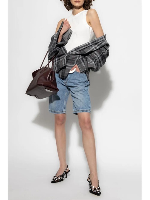 The Attico checked shirt - Grey - zdjęcie produktu nr 2