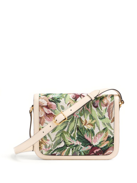 Valentino Garavani 9to5 jacquard shoulder bag - Green - zdjęcie produktu nr 2
