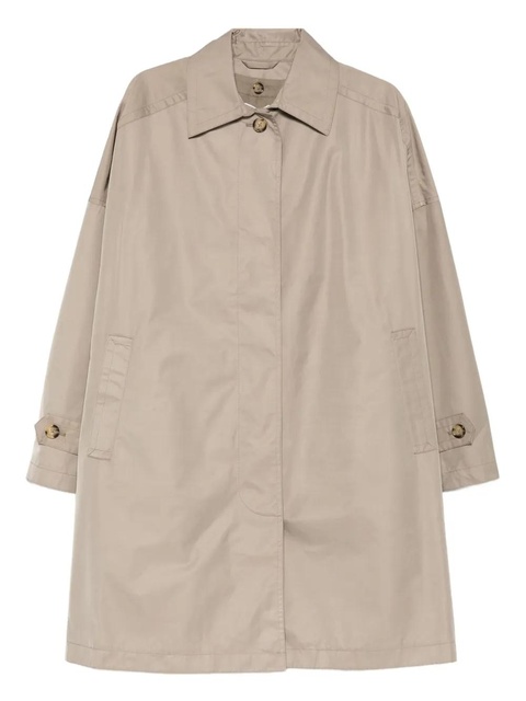 TOTEME drop-shoulder trench coat - Neutrals - zdjęcie produktu nr 1