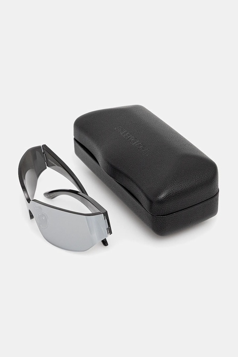 Balenciaga okulary przeciwsłoneczne kolor srebrny BB0421S - zdjęcie produktu nr 2