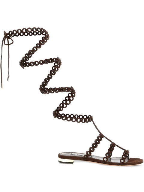 Aquazzura Infinity Chain Gladiator sandals - Brown - zdjęcie produktu nr 2