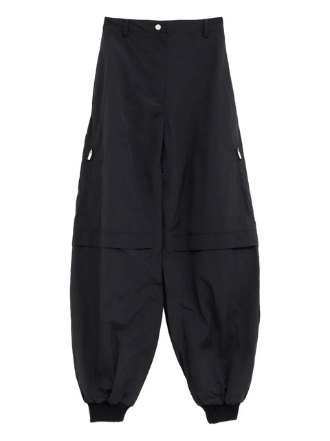Jacquemus zip-pocket balloon trousers - Black - zdjęcie produktu nr 1