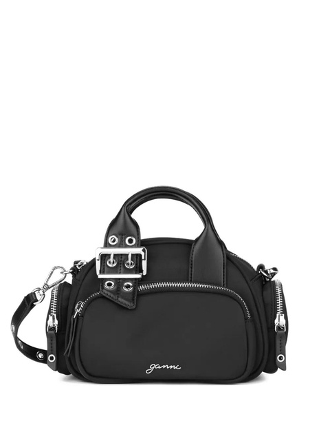 GANNI logo-print tote bag - Black - zdjęcie produktu nr 1