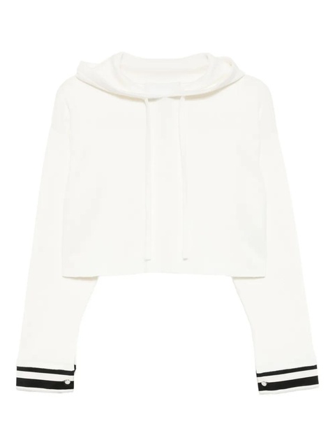 3.1 Phillip Lim knitted hoodie - White - zdjęcie produktu nr 2
