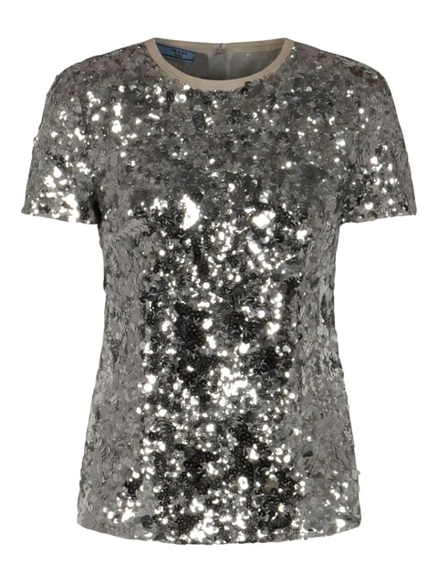 Prada short sleeves shirt - Silver - zdjęcie produktu nr 2