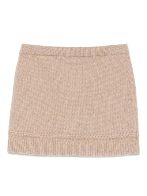 Guest In Residence knitted mini skirt - Neutrals - zdjęcie produktu nr 2